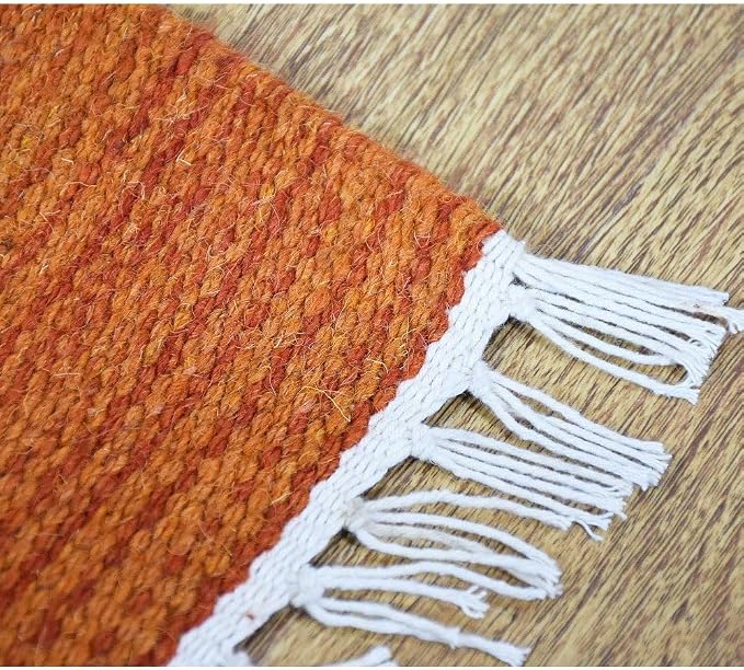 Rugsotic Carpets Hand Woven Flat Weave Kilim Wool ECO-Friendly Area Rugs - Image 5