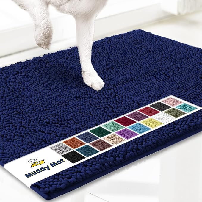 Muddy Mat® Shown on TV – Super Absorbent Door Mat Indoor, Microfiber Quick Dry by MuddyMat%C2%AE