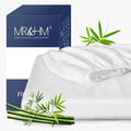 MR&HM Twin XL Fitted Sheet Only, Ultra-Soft Rayon Derived from Bamboo & by MRHM