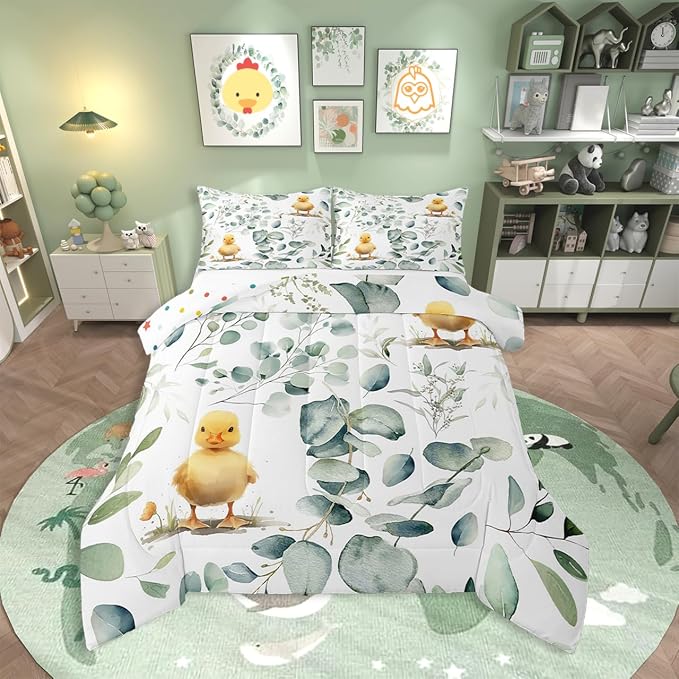 Erosebridal Kids Cute Animal Toddler Bedding Sets by Erosebridal