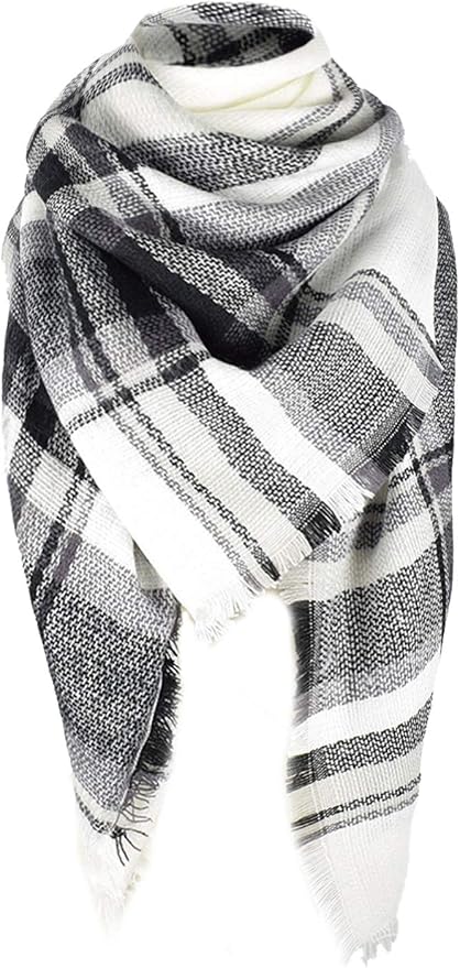 American Trends Women's Cozy Warm Winter Fall Blanket Scarf Stylish Soft Chunky by AmericanTrends