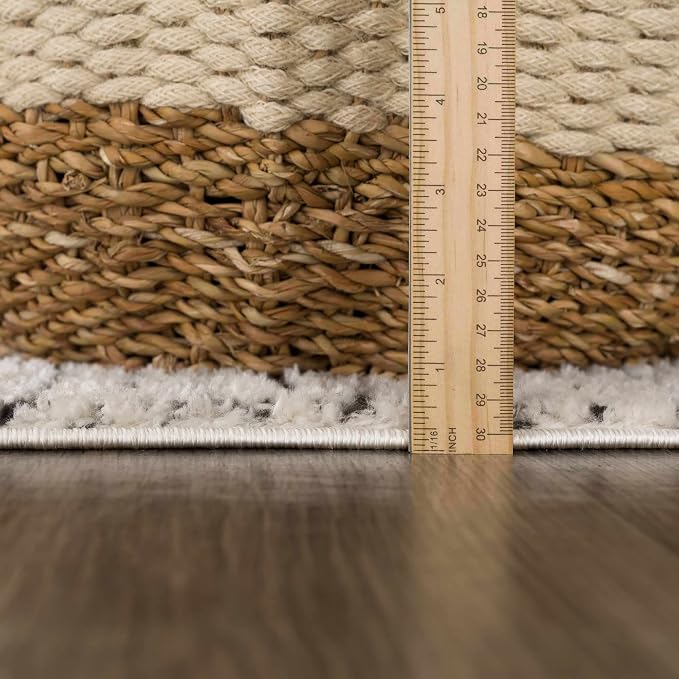 Hauteloom Keita Contemporary Mosaic Area Rug - Image 5