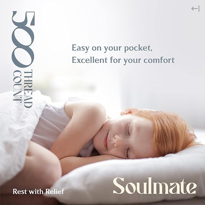 Mayfair Linen 500 Thread Count Full Cotton Sheets - Image 2
