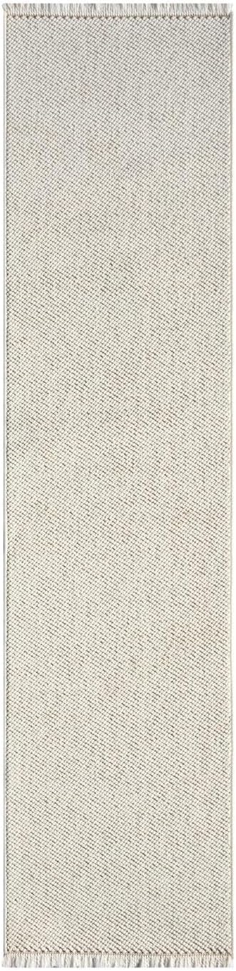 LUXE WEAVERS Stella Collection 246 Cream 2x8 Modern Abstract Area Rug - Image 3