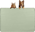 Dog Food Mat, Extra Large 34" x 22" Silicone Pet Feeding Mat by Bartuke