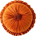 S SSOY Velvet Round Pillow by S_SSOY