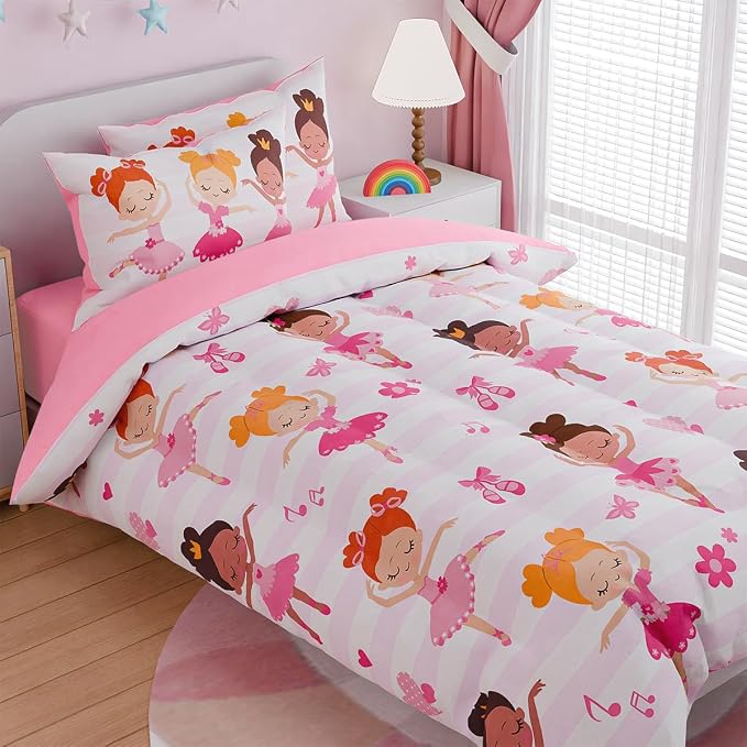 SANDJEST Ballet Twin Bedding Sets - Image 3