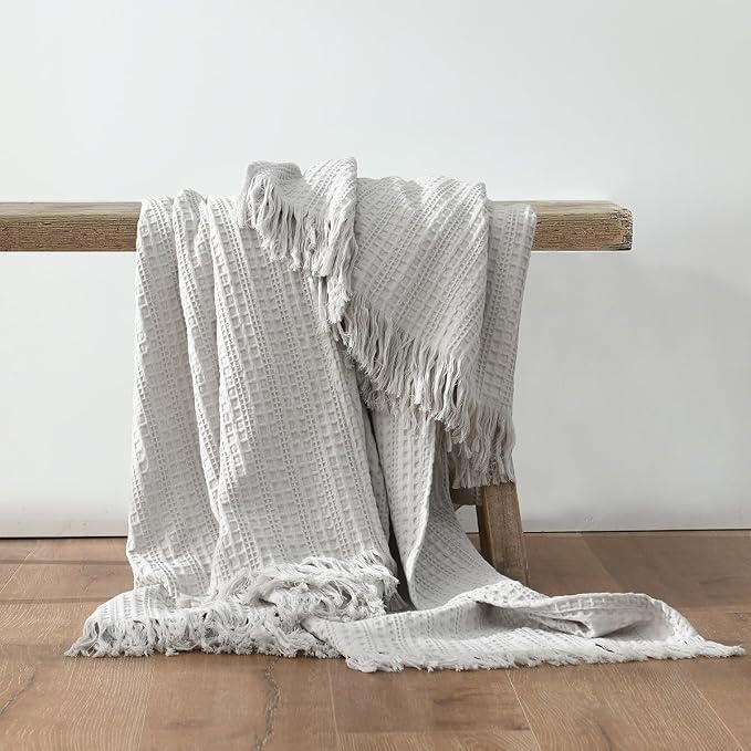 100% Cotton Waffle Blanket - Image 2