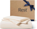 REST® Evercool®+ Starter Sheet Set, Snow Ivory, Breathable Bed Sheets by REST