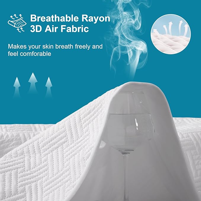 Waterproof Mattress Protector California King Size - Image 5