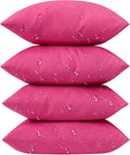 Phantoscope Pack of 4 Premium Dual Usage Outdoor Pillow Inserts, Waterproof by Phantoscope