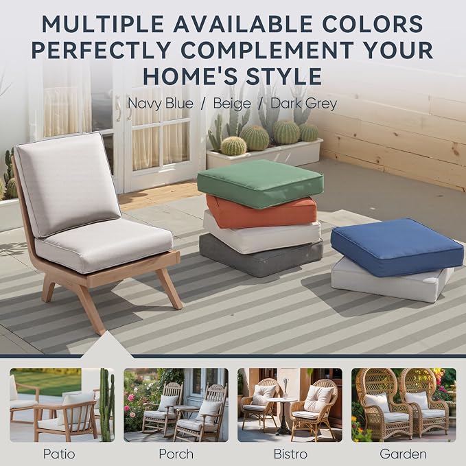 10-Piece Outdoor Patio Cushion Set - Image 7