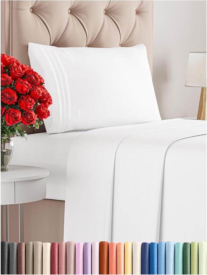 Twin XL Size 3 Piece Sheet Set by CGKUnlimited