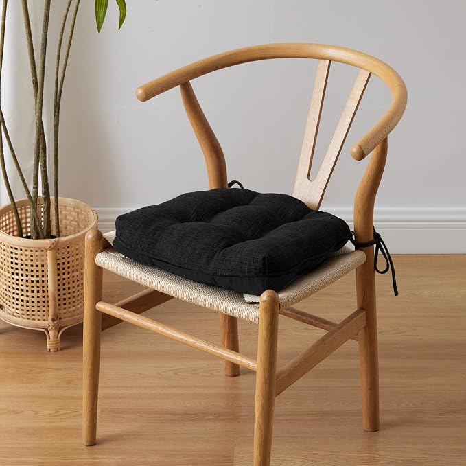 Chair Cushions for Dining Chairs Set of 2, Kitchen Chair Cushions, Chair Pads - Image 7