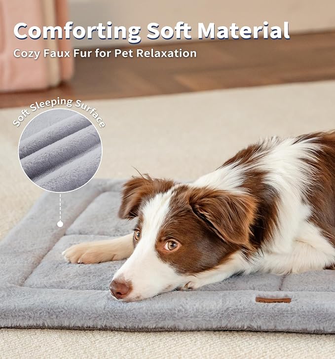 MADE 4 PETS Dog Crate Pad Bed for Small Dogs, Washable & Reversible, Anti-Slip - Image 2