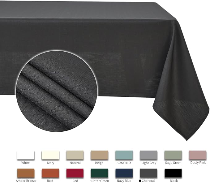 maxmill Jacquard Tablecloth Stain Resistant Waterproof Wrinkle Resistant - Image 4