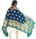 DANA XU 100% Merino Wool Pashmina Shawl by DANAXU