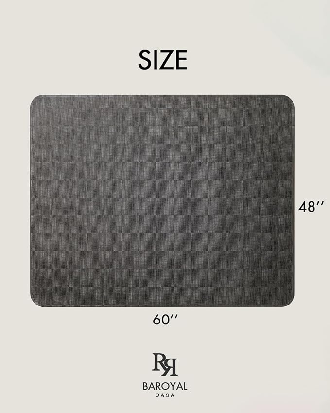 Office Chair Mat for Hardwood Floor Under Desk Computer Rolling Chair Mat for - Image 6