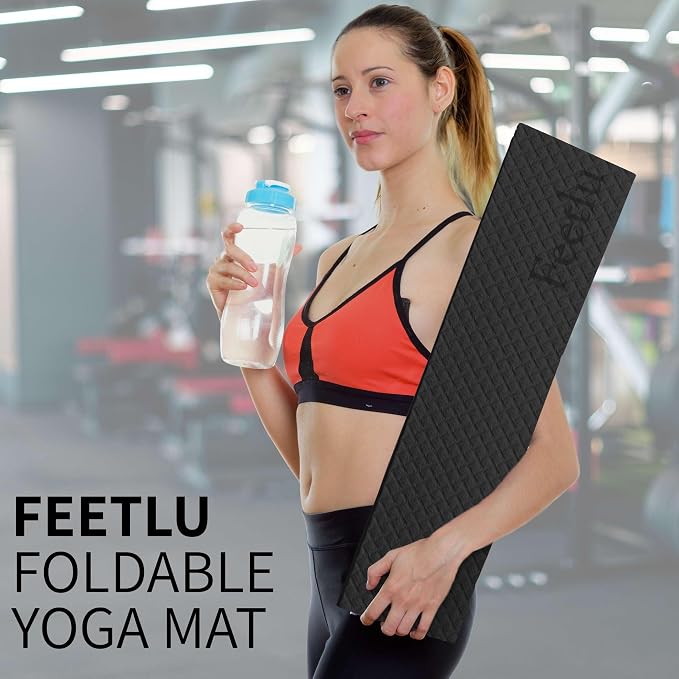 Foldable Yoga Exercise Mat – Lightweight, and Easy to Store - Image 6