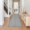 Braided Hallway Runner Rug, Super Absorbent Kitchen Mats by winolive