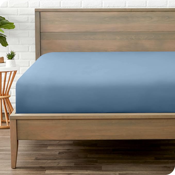 Bare Home Fitted Bottom Sheet King Size by BareHome