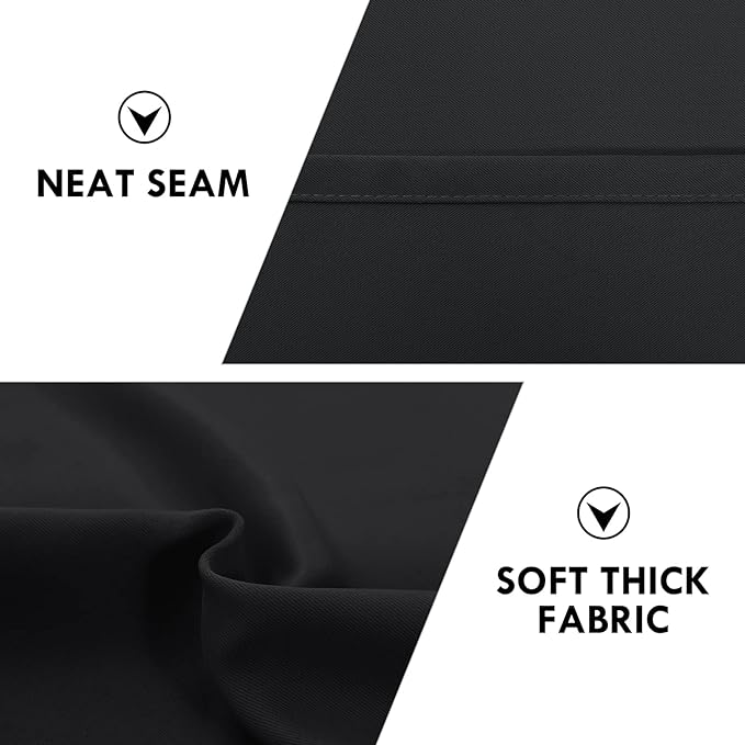 DWCN Blackout Curtains for Bedroom – Thermal Insulated Room Darkening Drapes - Image 6