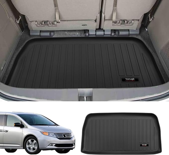 Custom for 2011-2017 Honda Odyssey Cargo Mats Trunk Liner All Weather TPE - Image 2