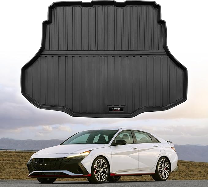 Custom Car Cargo Mats Trunk Liner All Weather TPE Protection Mat Accessories by Yonugli