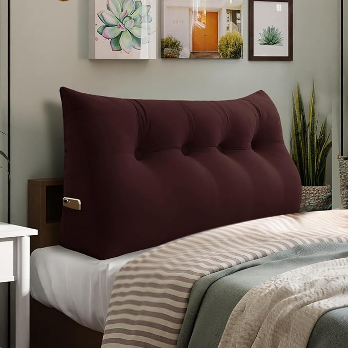 Bed Wedge Headboard Pillow by HOMECOZY