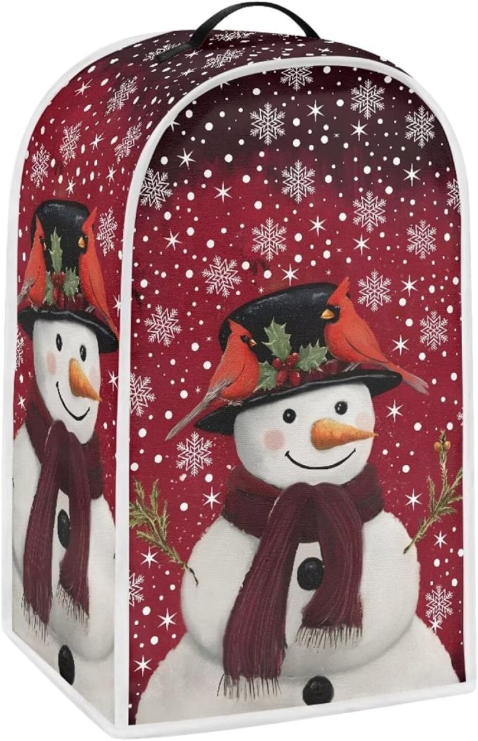 Christmas Blender Cover for Kitchen Waterproof Food Processor Dust Cover by HUISEFOR