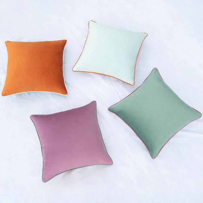 MONDAY MOOSE Decorative Throw Pillow Covers Cushion Cases, Mix and Match - Image 8