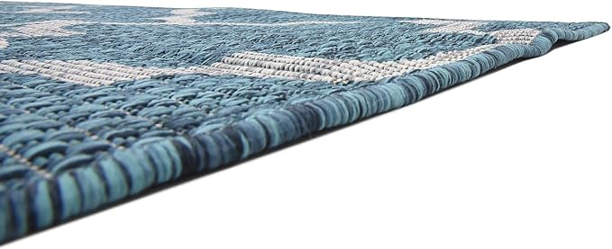 Unique Loom Outdoor Trellis Collection Area Rug - Image 9