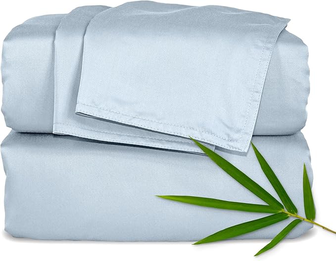 Pure Bamboo California King Sheets, Genuine 100% Organic Viscose Derived from by PureBamboo