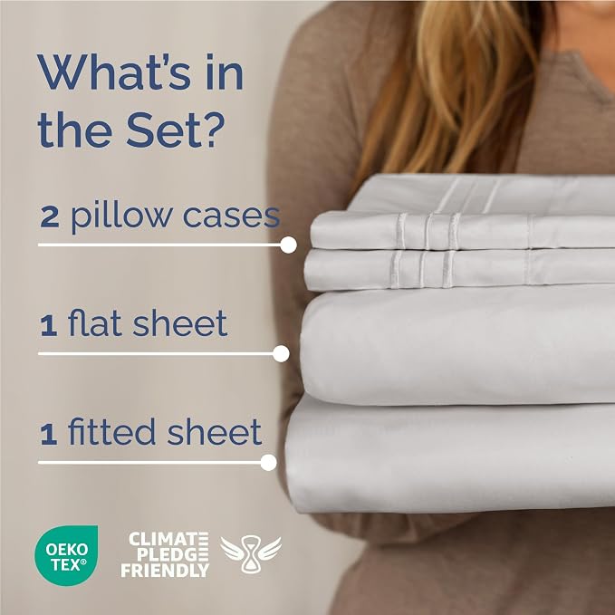Full Size 4 Piece Sheet Set - Image 2