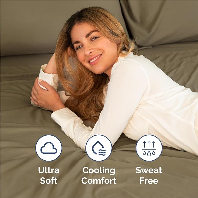 Split King Size 5 Piece Sheet Set - Image 4