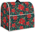 Christmas Stand Mixer Cover Dust Protective Poinsettia Stand Mixer Covers by HUISEFOR