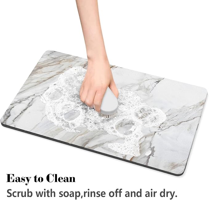 Dog Food Mats for Floors Absorbent, Pet Cat Food Mat - Image 6