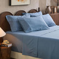 100% Linen Sheet Set Queen Size Extra Deep Pocket Fits 18-24 Inch Mattress by overket