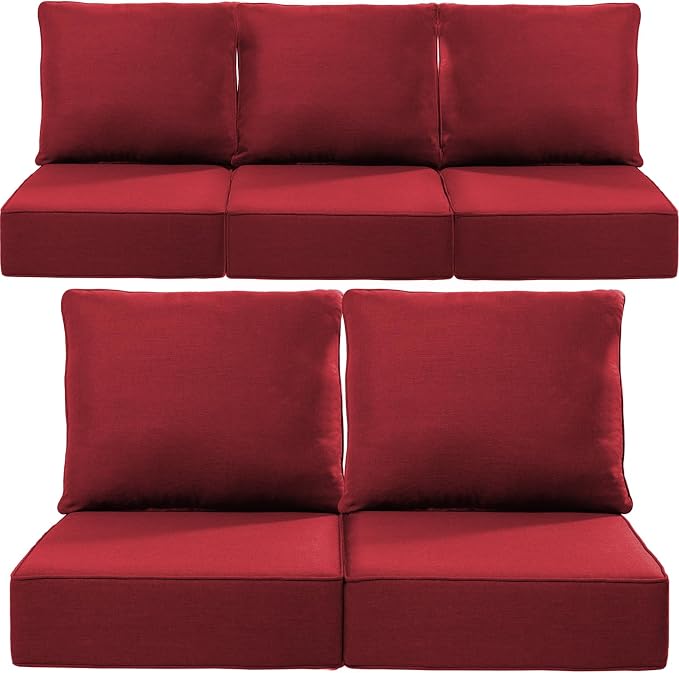 Luxury 22x24/22x25 6-Inch Outdoor Cushions by ACTREST