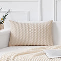 Kevin Textile 14x24 Inch Pillow Cover 1 Pack Boho Decorative Soft Striped by KevinTextile