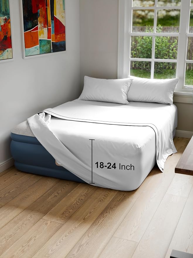 Air Mattress Sheet Set for King Size by CGKUnlimited