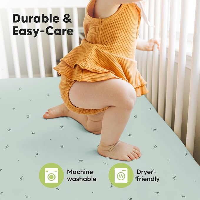 KeaBabies 2-Pack Baby Crib Sheets - Image 7