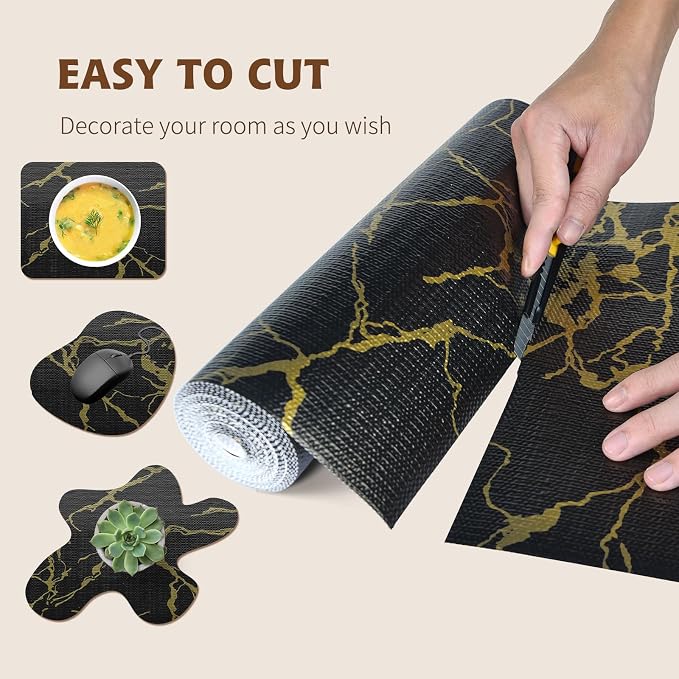 2-Layer Drawer and Shelf Liner for Kitchen Cabinet: 12in X 20Ft Non Slip - Image 7