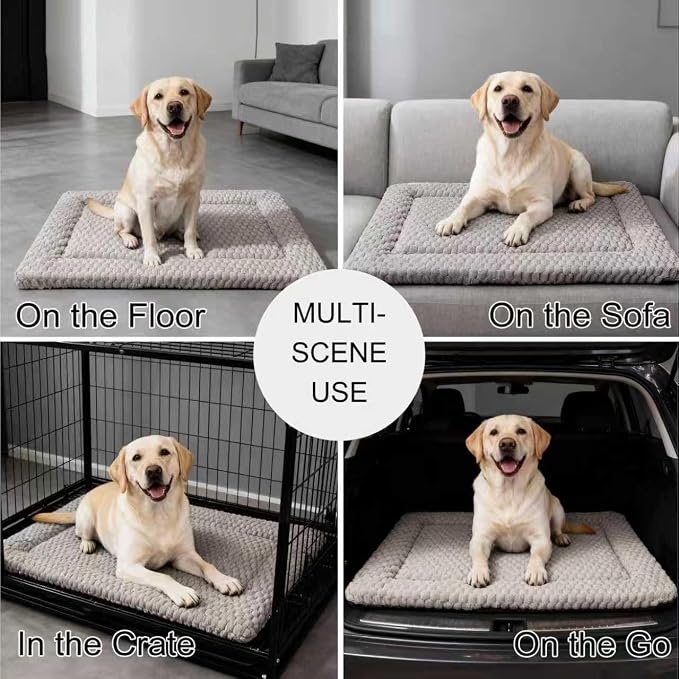 Dog Bed Mat - Dog Crate Pad - Reversible Mat - Image 6