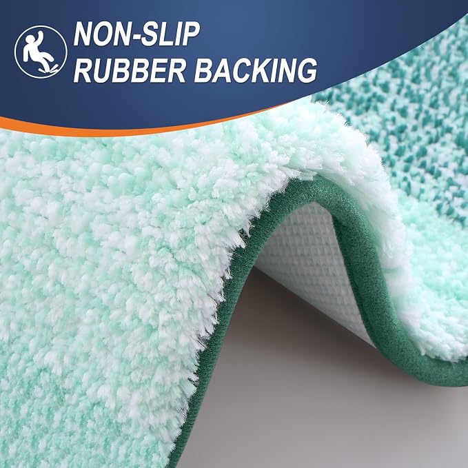 OLANLY Bathroom Rugs Mat 30x20, Extra Soft Absorbent Microfiber Bath Rugs - Image 5