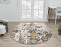 Keen Home Design Area Rugs - 8ft Round Non-Shedding by KeenHomeDesign
