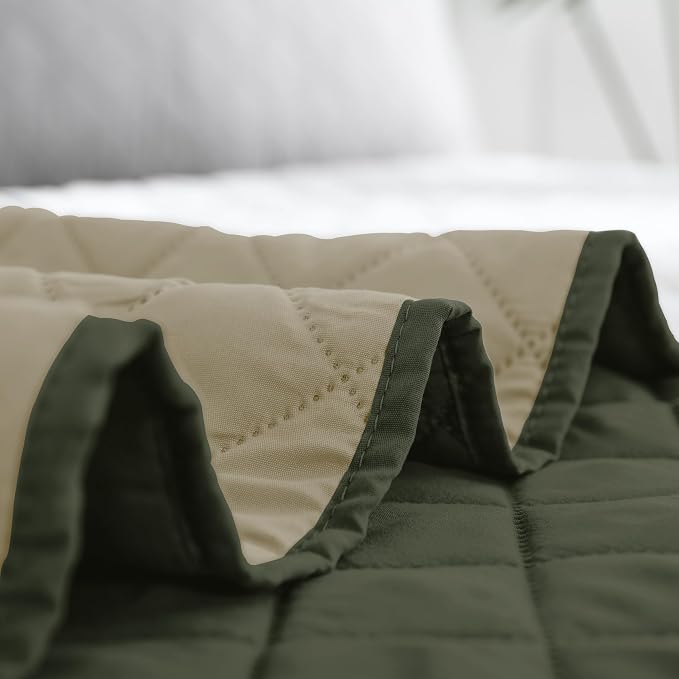 Easy-Going Full/Queen Size Reversible Quilt Set - Image 6