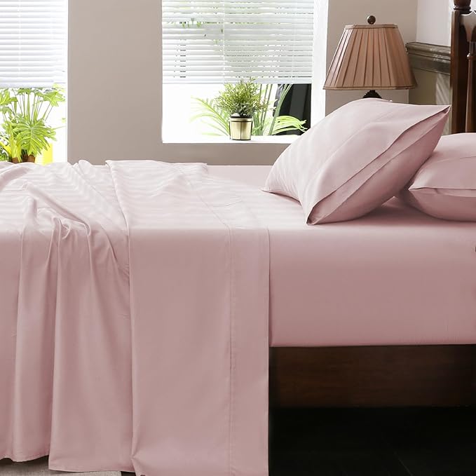 Extra Deep Pocket Queen Sheets 18-24 Inch 100% Egyptian Cotton 1000 Thread by overket