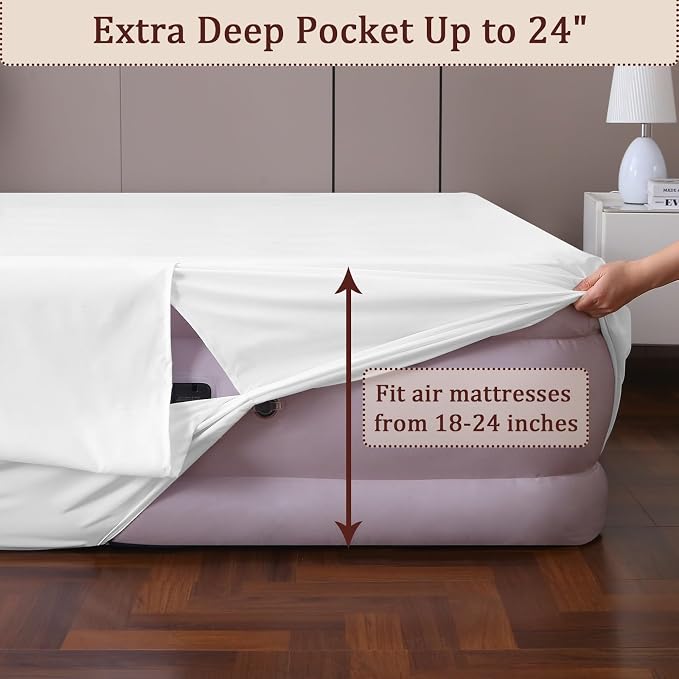 Fitted Sheet for Full Size Air Matress, - Image 4