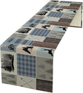 Rustic Bear Deer Table Runner by Unknown